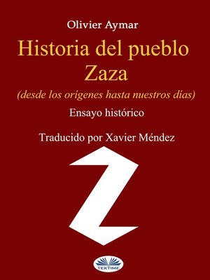 cover image of Historia Del Pueblo Zaza
